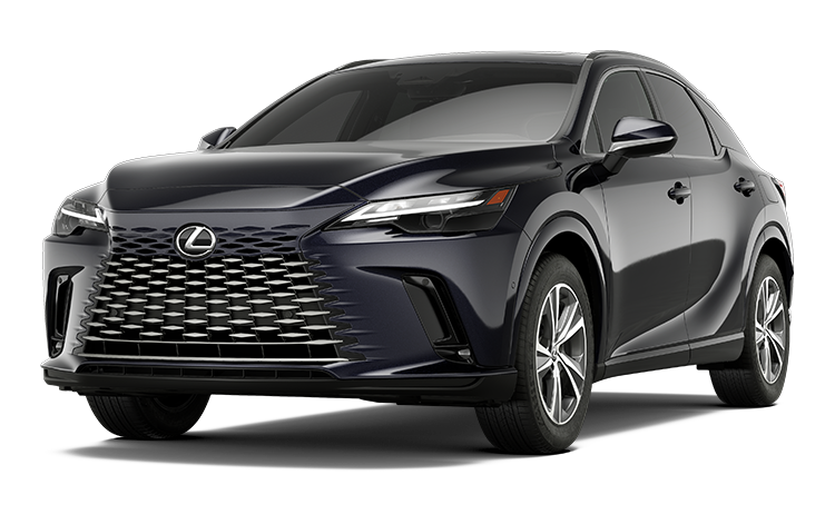 RXh 350h Premium AWD in Caviar exterior color.