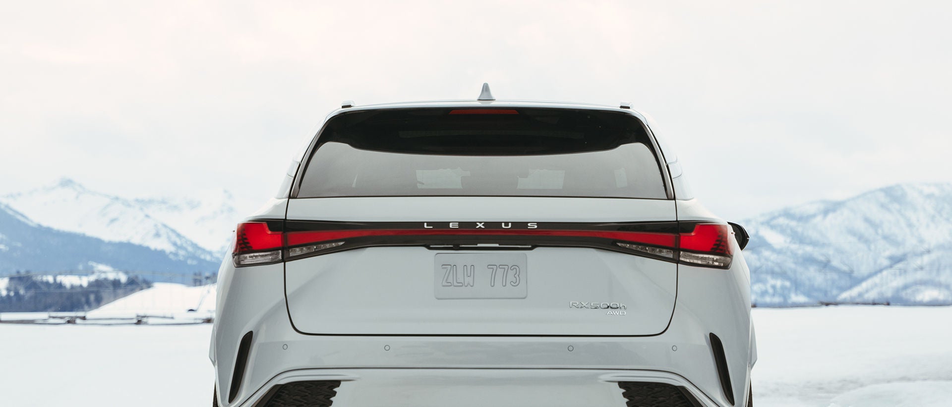 RX 500 Hybrid F SPORT Performance all-wheel drive shown in Iridium exterior color.