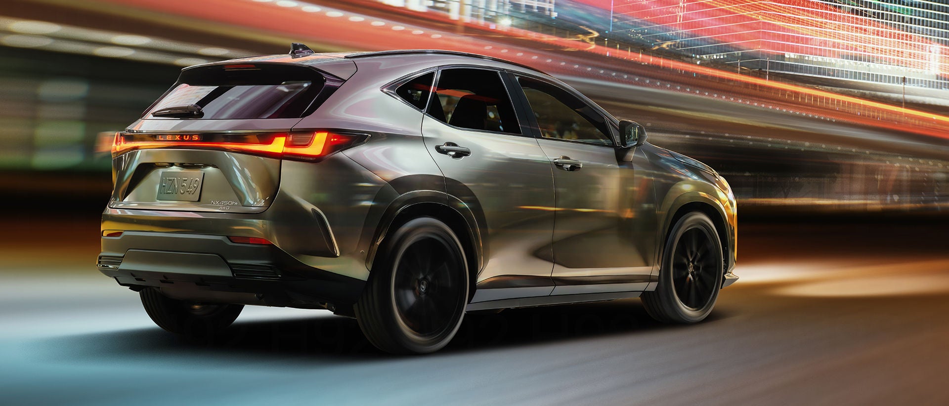 2027 NX Plug-in Hybrid shown in Shaded Ivy exterior color.