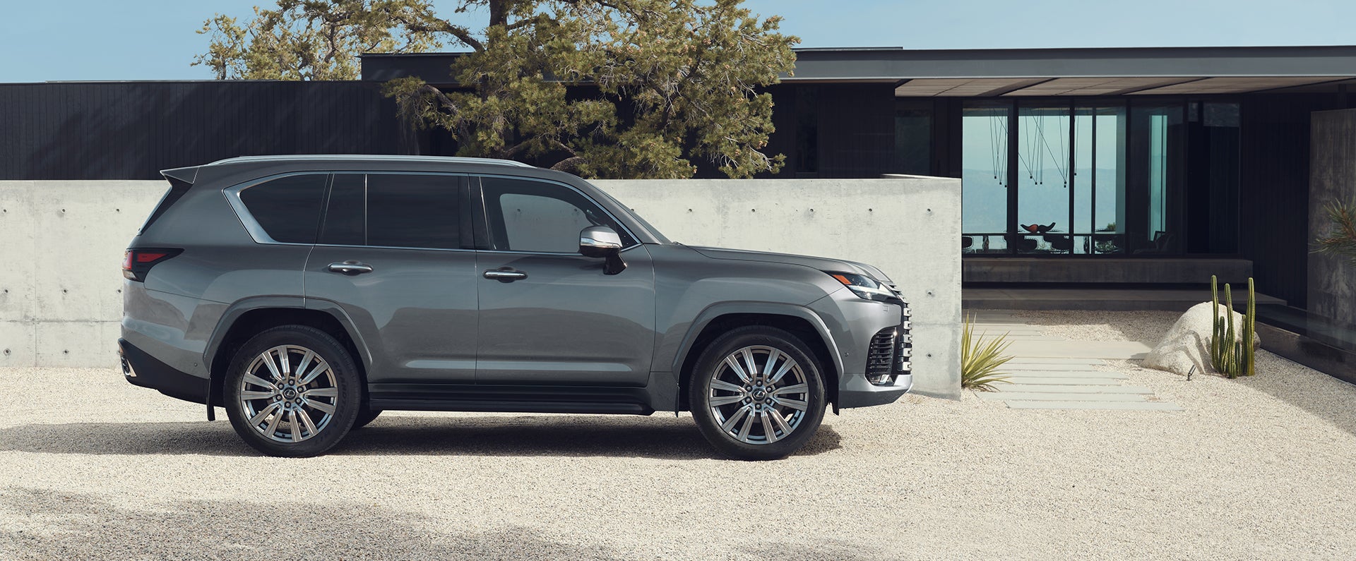 Lexus LX 700h Ultra Luxury shown in Manganese Luster.