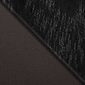 Peppercorn semi-aniline leather and Black Open-Pore Wood trim
