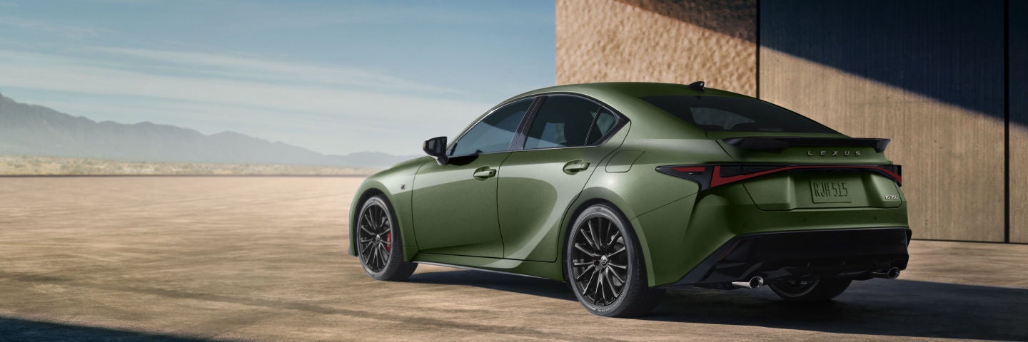 Lexus IS 350 F SPORT Special Appearance Package shown in Envious exterior color.
