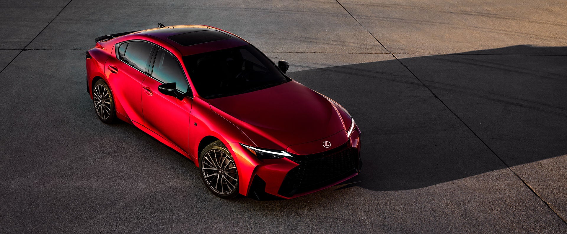 Lexus IS shown