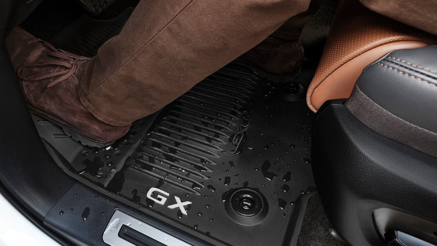 GX 550 Overtrail shown with accessories.