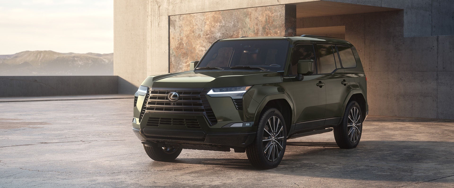 Lexus GX shown