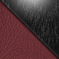 Rioja Red leather and Black Open-Pore Wood trim (Luxury)