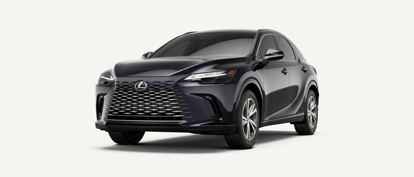An RX Hybrid shown in Iridium exterior color.