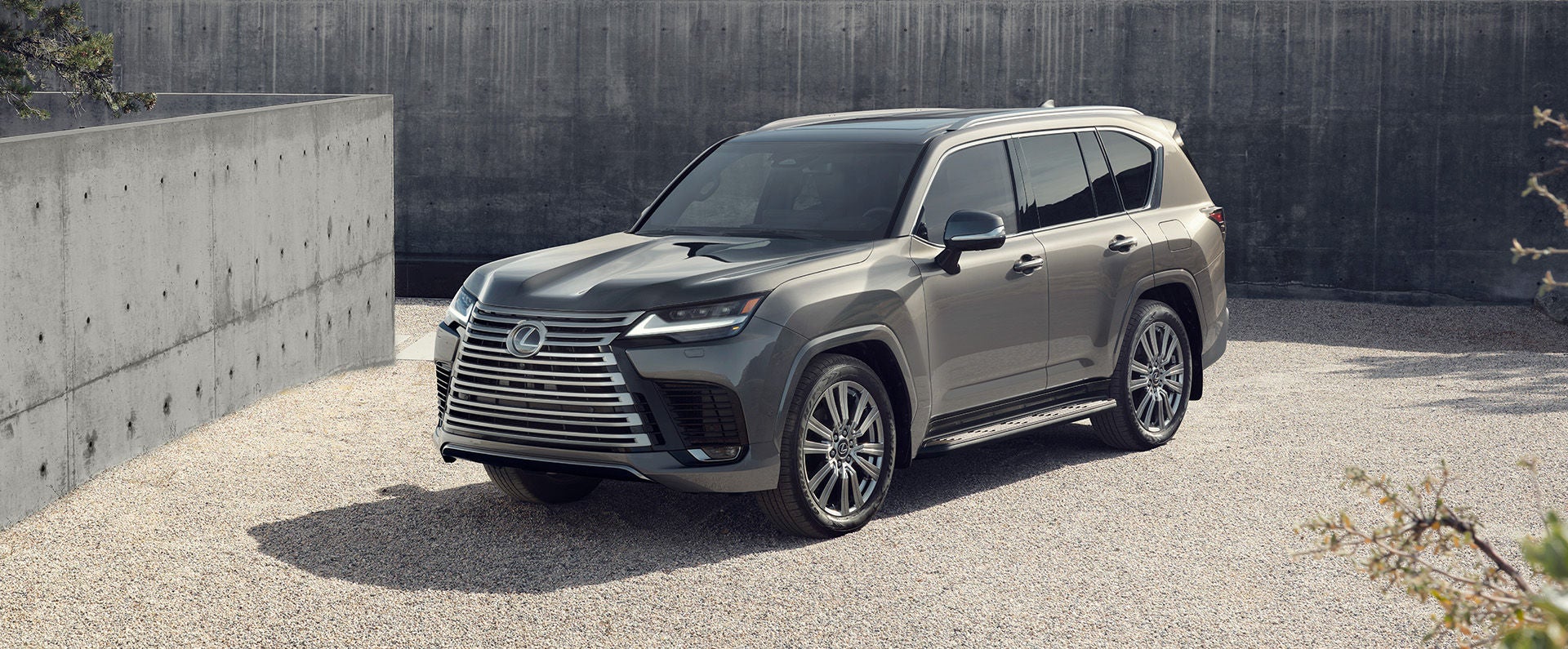 Lexus LX 600 Luxury shown in Atomic Silver