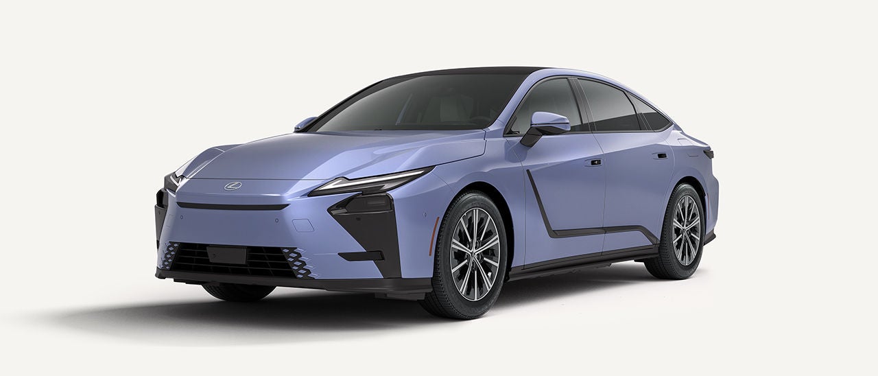 ES 350h Hybrid shown in Iridium exterior color.