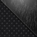 Black semi-aniline leather and Black Open-Pore Wood trim