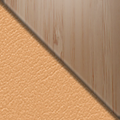 Palomino semi-aniline leather and Bamboo Layering trim (Luxury)