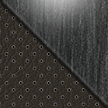 Peppercorn semi-aniline leather&ndash;trimmed seating and Black Grained trim (Luxury)